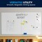 Flash Furniture HERCULES 72in. x 40in. Whiteboard, Alum Magnetic Dry Erase Board w/Wall Mount, Marker Tray, Eraser BR-FMW-91101-7240-GG - alternate 8